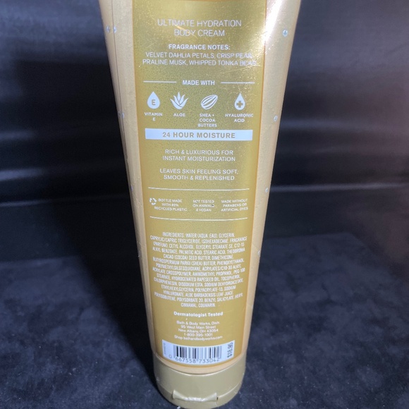 New Unused Bath & Body DAHILA Ultra Shea & Hyaluronic Acid Body Cream - Picture 2 of 2